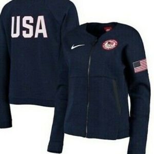 Nike Women's USA Olympic Tech Fleece Zip Up